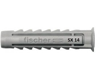 Fischer taco de expansión sx 14 x 70 con borde